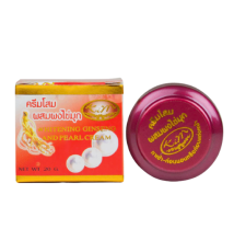 KIM WHITENING CREAM WITH GINSENG AND PEARL-20G